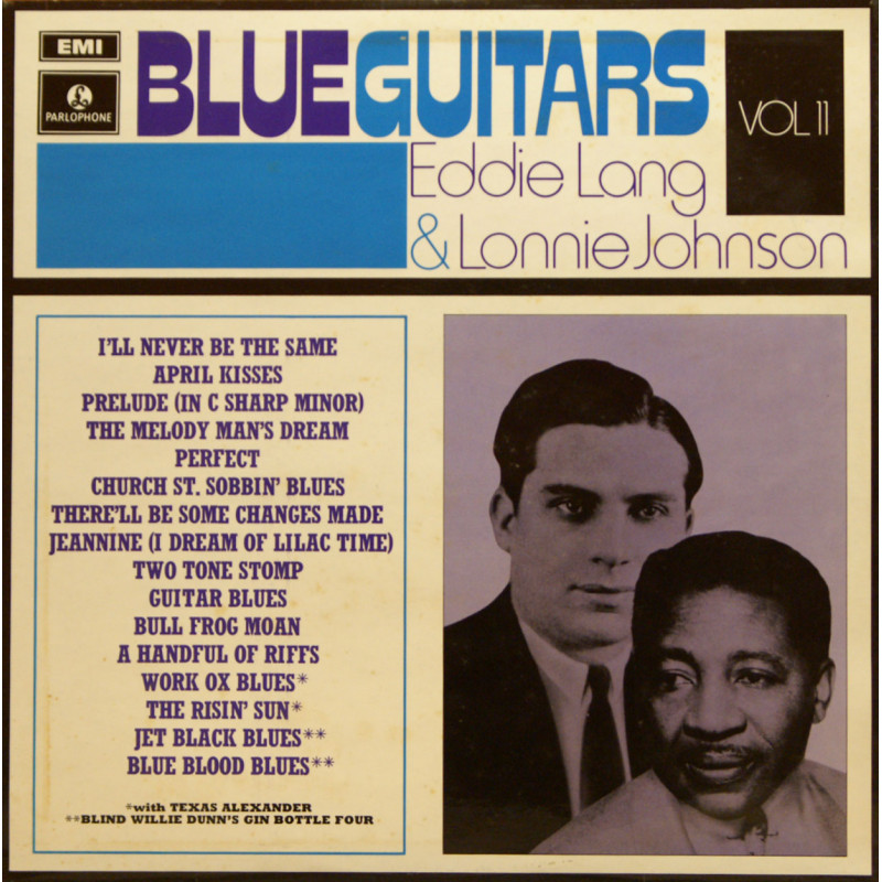Various Artists - Blue Guitars Vol II / Eddie Lang, Lonnie Johnson Various Artists - Blue Guitars Vol II / Eddie Lang, Lonnie Johnson