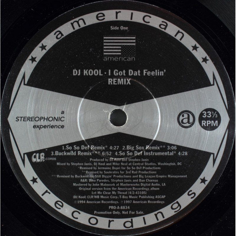 DJ Kool – I Got Dat Feelin' (Remix) DJ Kool – I Got Dat Feelin' (Remix)